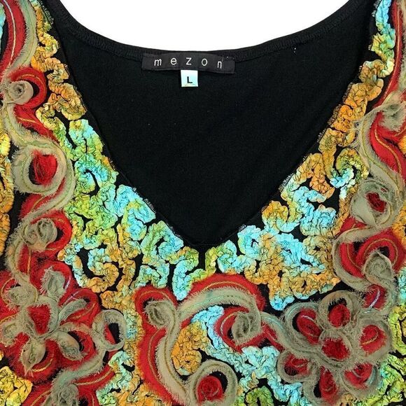 MEZON Embellished Sleeveless Top - Picture 3 of 6